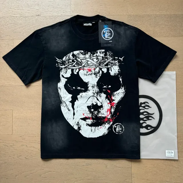 Hellstar Studios Graphic Oversized Black T-Shirt 10