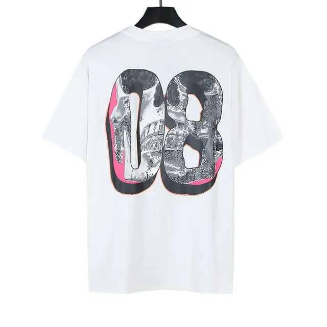 Hellstar White Pink Oversized Fit Graphic Front And Back Print T-Shirt 5