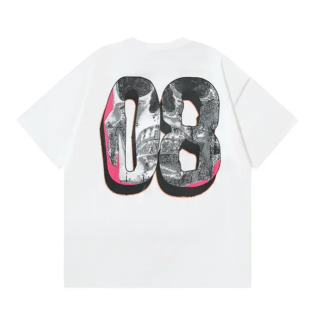 Hellstar White Pink Oversized Fit Graphic Front And Back Print T-Shirt 10
