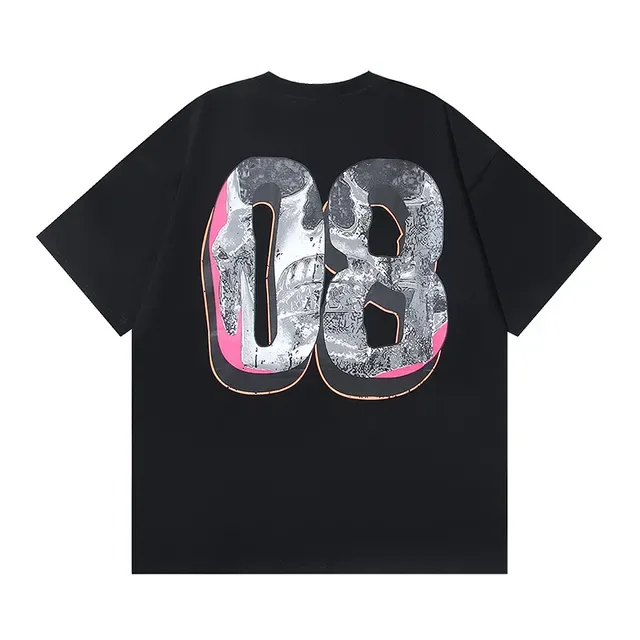 Hellstar White Pink Oversized Fit Graphic Front And Back Print T-Shirt 12
