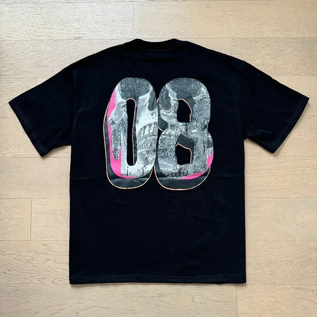 Hellstar White Pink Oversized Fit Graphic Front And Back Print T-Shirt 19