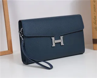 Hermès Constance Brown Beige Pebbled Leather H-Shaped Metal Clasp Messenger Bag 10