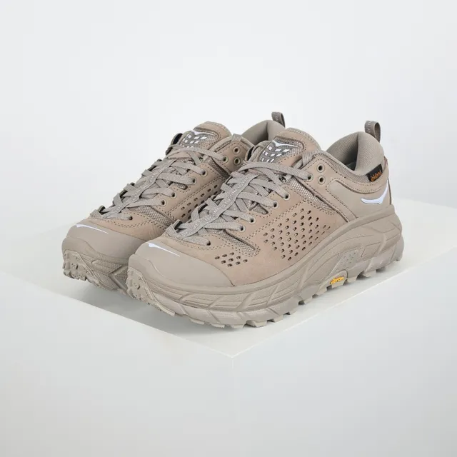 Hoka Chaussures de course beige blanc imperméables trail 2