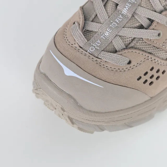 Hoka Chaussures de course beige blanc imperméables trail 5