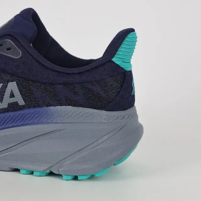 Hoka Navy Blue Knit Upper Meta-Rocker Sole Running Shoes 4