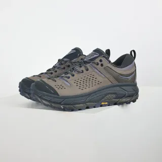 Hoka Speedgoat Marrón Negro Bajo Corte Trail Running Silueta Malla Perforada Superior Sneakers