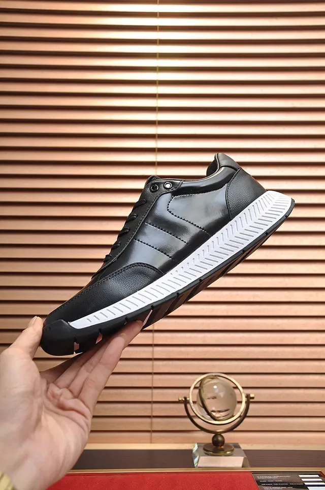 Hugo Boss Sneakers Lifestyle Noir et Blanc avec Logo 6