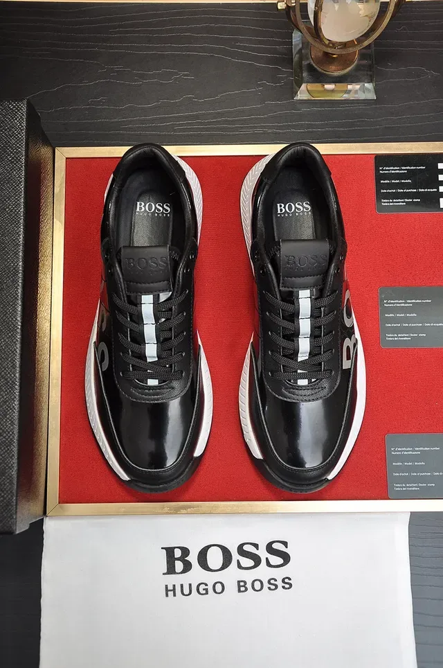 Hugo Boss Sneakers Lifestyle Noir et Blanc avec Logo 9