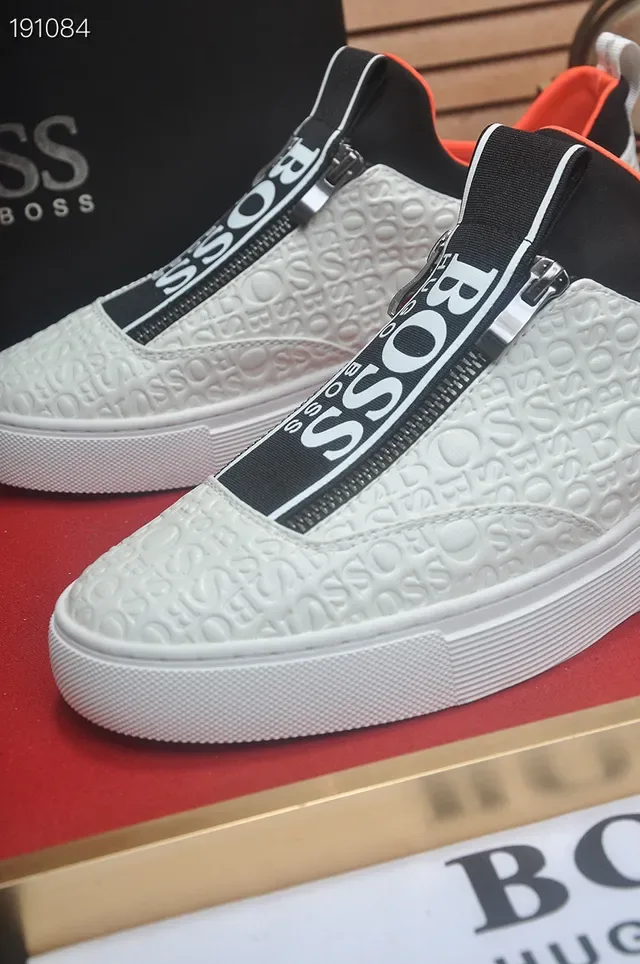 Hugo Boss Emblème Gravé Chaussures Lifestyle à Enfiler 4