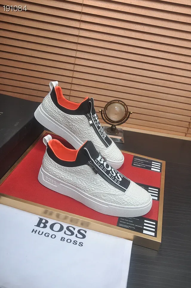 Hugo Boss Emblème Gravé Chaussures Lifestyle à Enfiler 6