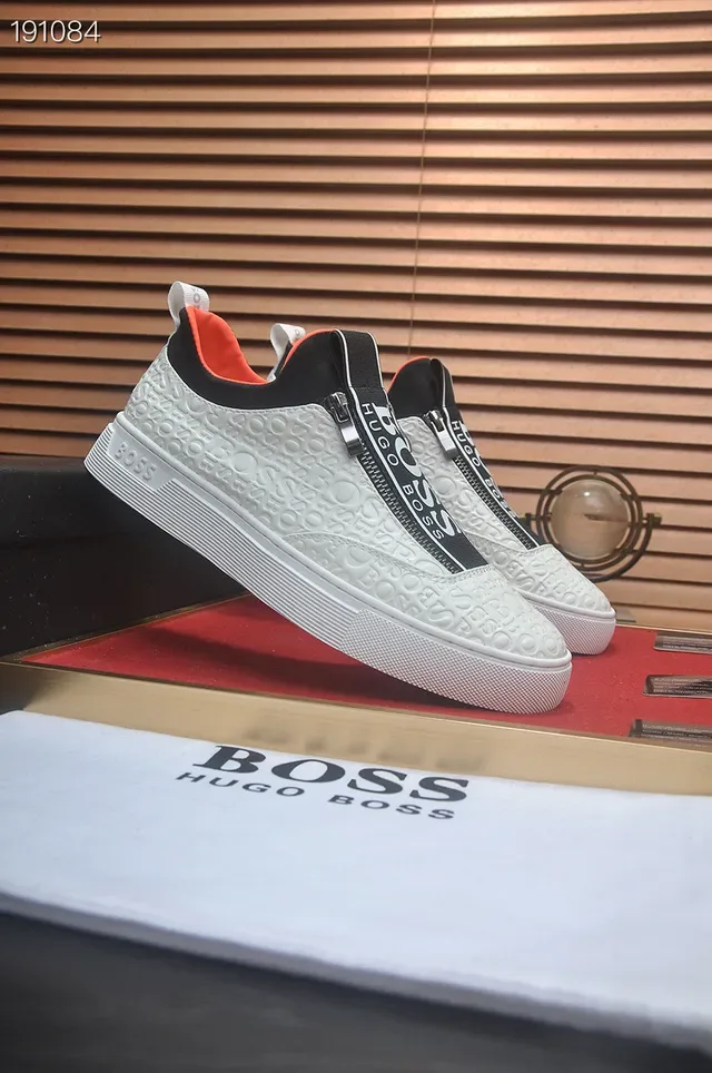 Hugo Boss Emblème Gravé Chaussures Lifestyle à Enfiler 8