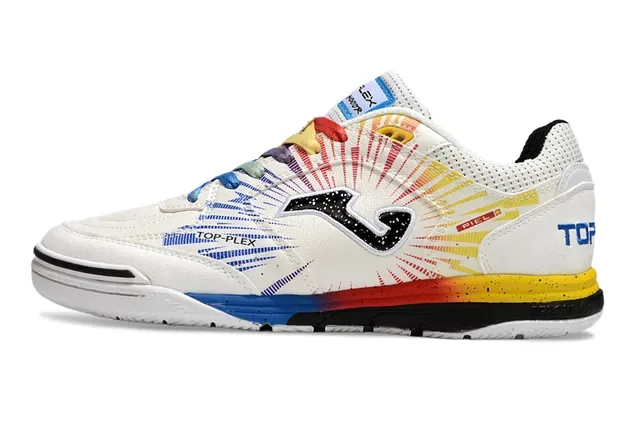 Joma Multicolor White Low-Top Mesh Upper Sneakers 3