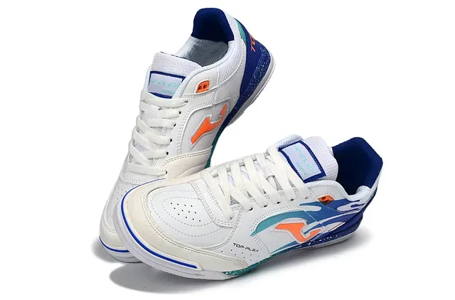 Joma Top-Plex White Blue Synthetic Upper Sneakers 6