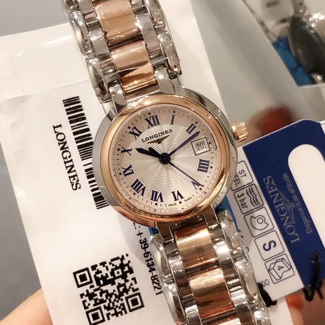 Longines DolceVita Dos Tonos Plata y Oro Rosa Reloj de Cuarzo 6