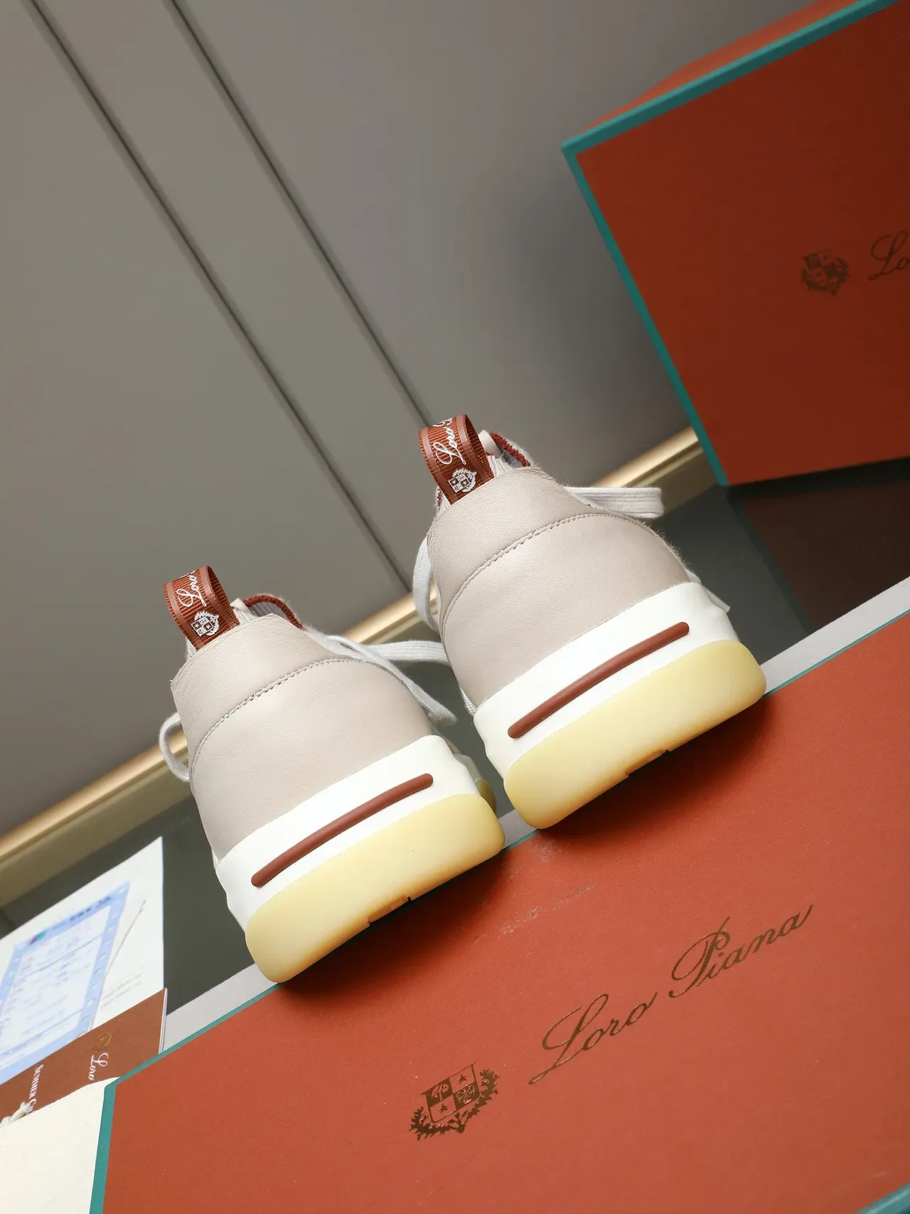 Loro Piana Knit and Suede Lifestyle Sneaker 3
