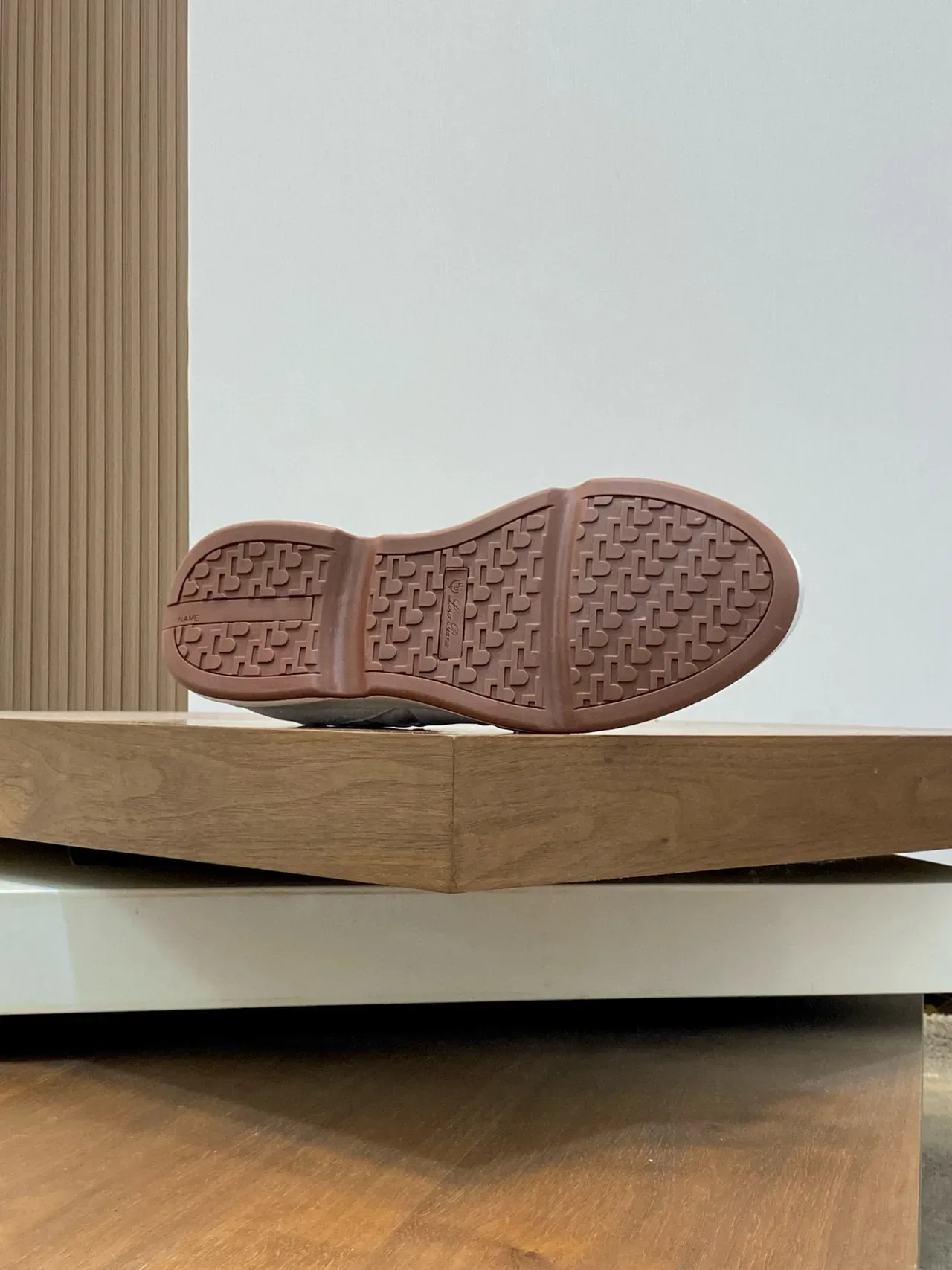 Loro Piana sneakers lifestyle blanc et beige de deux tons 9