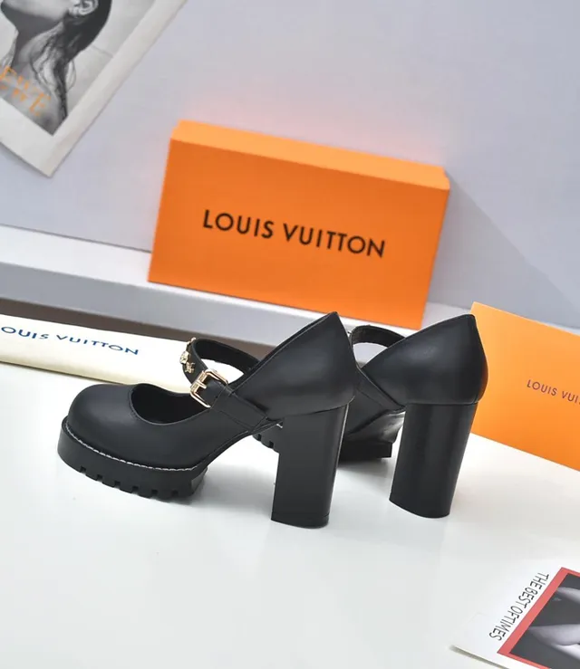 Louis Vuitton Chaussures Mary Jane à boucle étoile noire 2