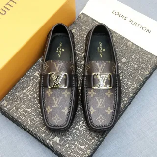 Louis Vuitton Horsebit 1955 Brown Monogram Loafers