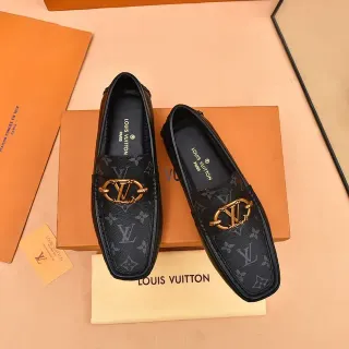 Louis Vuitton Horsebit 1955 Monogram Leather Loafers