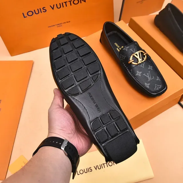 Louis Vuitton Horsebit 1955 Monogram Leather Loafers 5