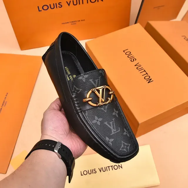 Louis Vuitton Horsebit 1955 Monogram Leather Loafers 6