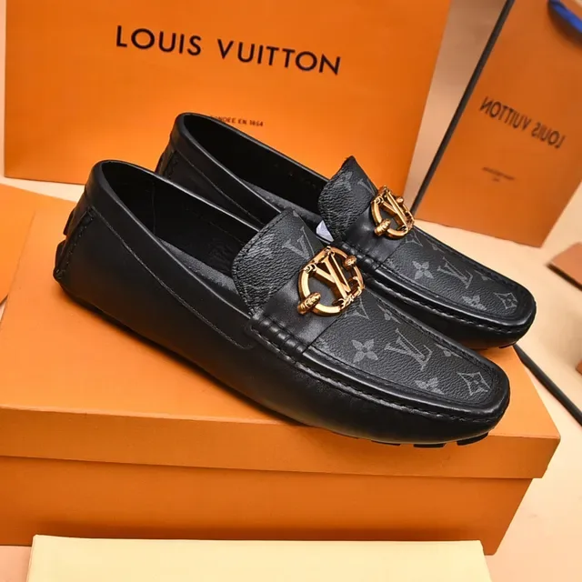 Louis Vuitton Horsebit 1955 Monogram Leather Loafers 8