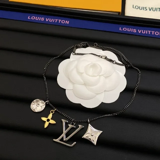 Louis Vuitton LV Icons Multi-Charm Pendant Necklace 4