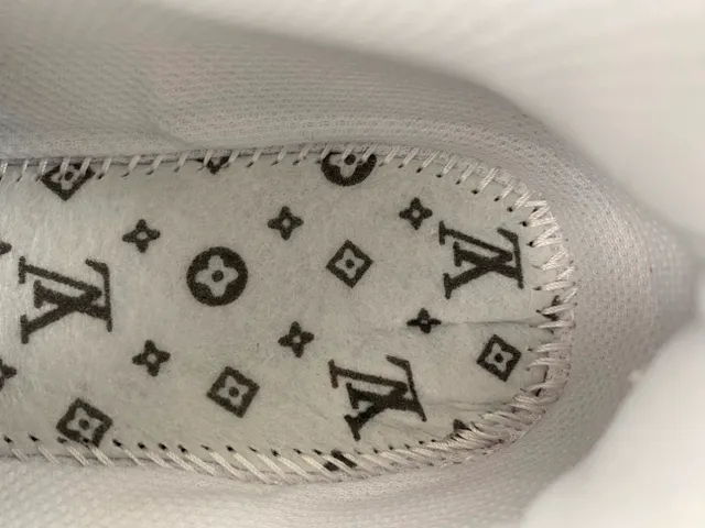 Louis Vuitton LV Trainer Pink White Monogram-Printed Leather Low-Top Lace-Up Lifestyle Sneakers 8