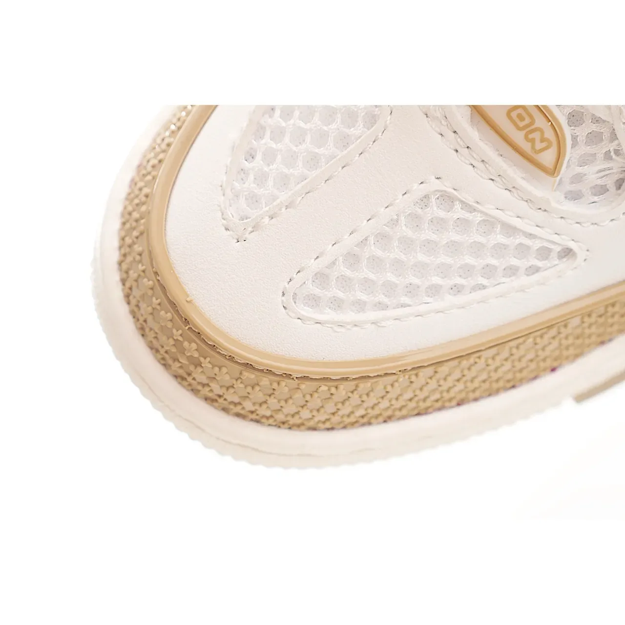 Louis Vuitton LV Trainer White Black Chunky Sculpted Midsole Layered Synthetic-Mesh Upper Lifestyle Sneakers 16