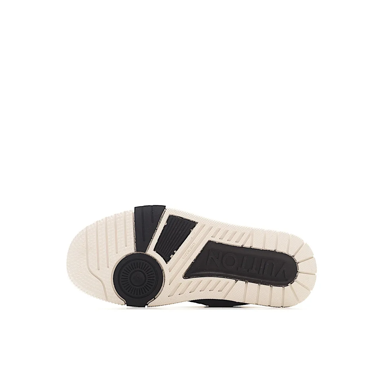 Louis Vuitton LV Trainer White Black Chunky Sculpted Midsole Layered Synthetic-Mesh Upper Lifestyle Sneakers 18