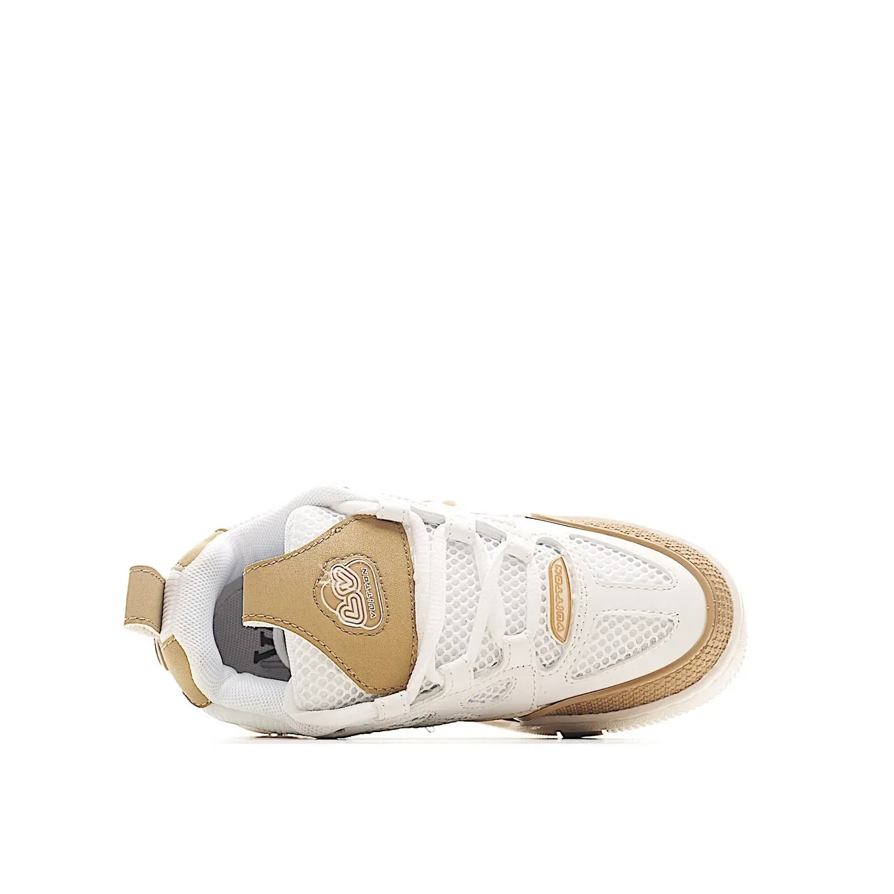 Louis Vuitton LV Trainer White Black Chunky Sculpted Midsole Layered Synthetic-Mesh Upper Lifestyle Sneakers 21