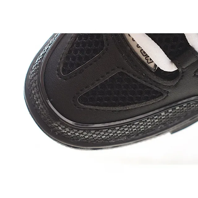 Louis Vuitton LV Trainer White Black Chunky Sculpted Midsole Layered Synthetic-Mesh Upper Lifestyle Sneakers 24