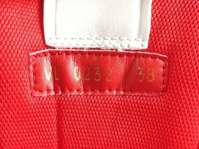 Louis Vuitton LV Trainer White Red Leather Upper Contrast Stitching And Accents Lifestyle Sneakers 12