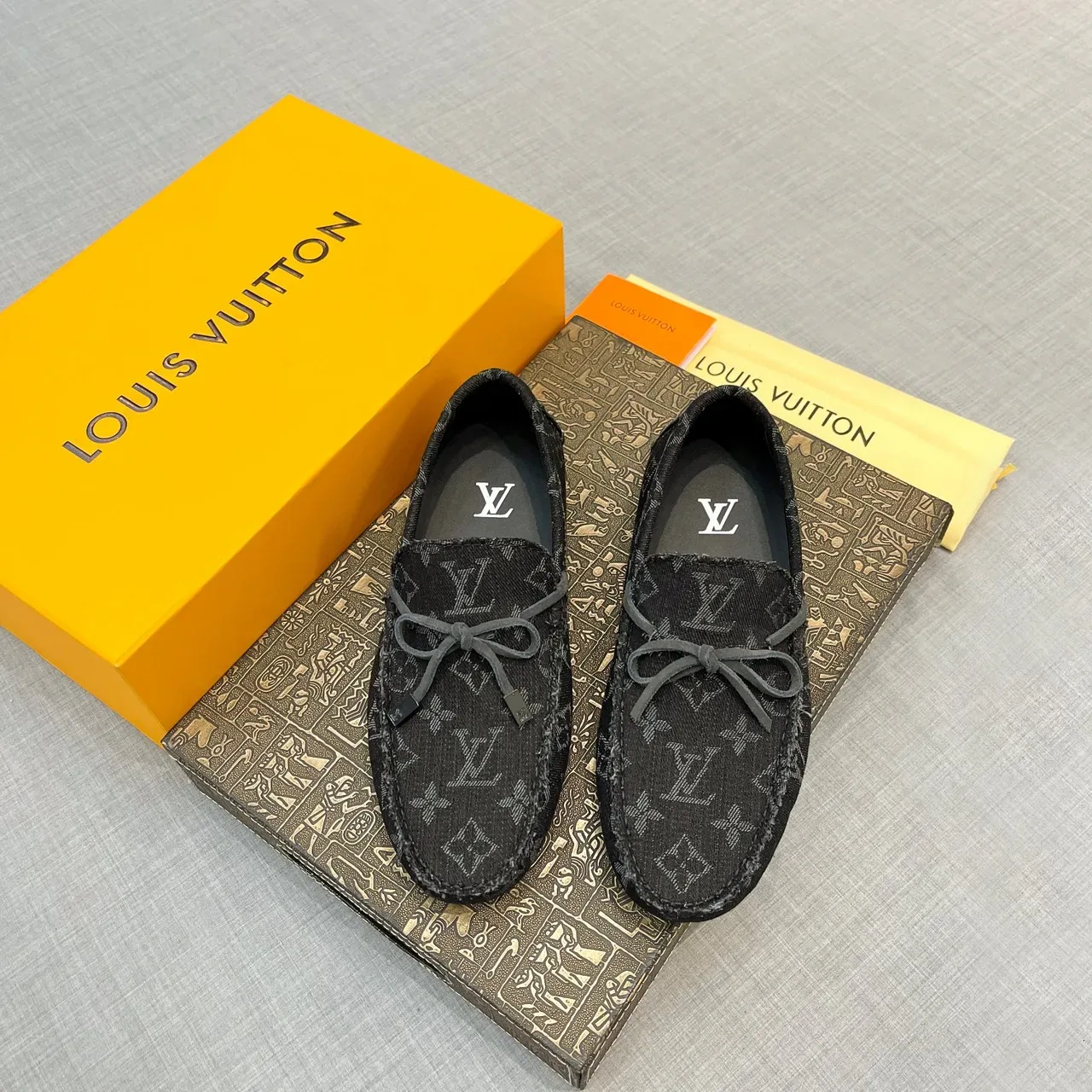 Louis Vuitton Monogram Canvas Bow Loafer 6