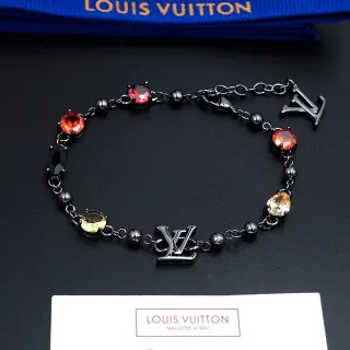 Pulsera de cadena Louis Vuitton Monogram Charm Multi-Piedras