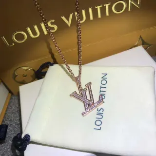 Collier Louis Vuitton Monogram Cristaux Pavés