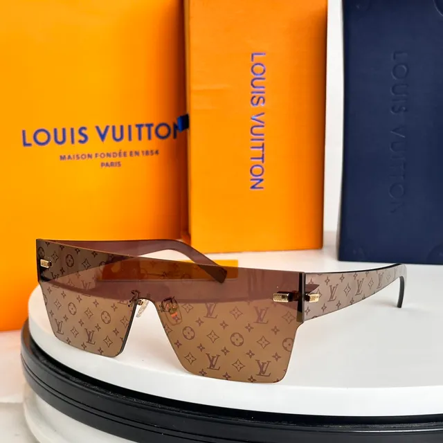 Louis Vuitton Monogram Shield Gradient Amber Sunglasses 5