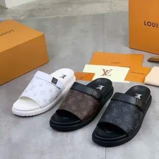 Louis Vuitton Monogram Slide Slippers