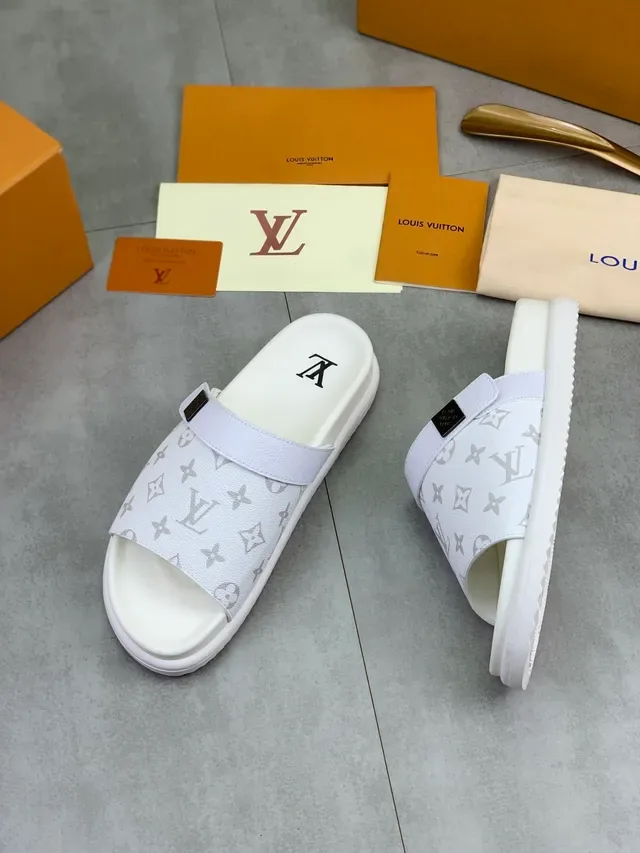 Louis Vuitton Monogram Slide Slippers 8