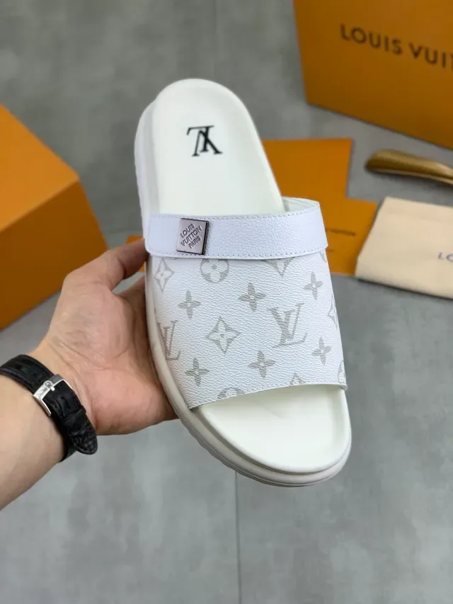 Louis Vuitton Monogram Slide Slippers 11