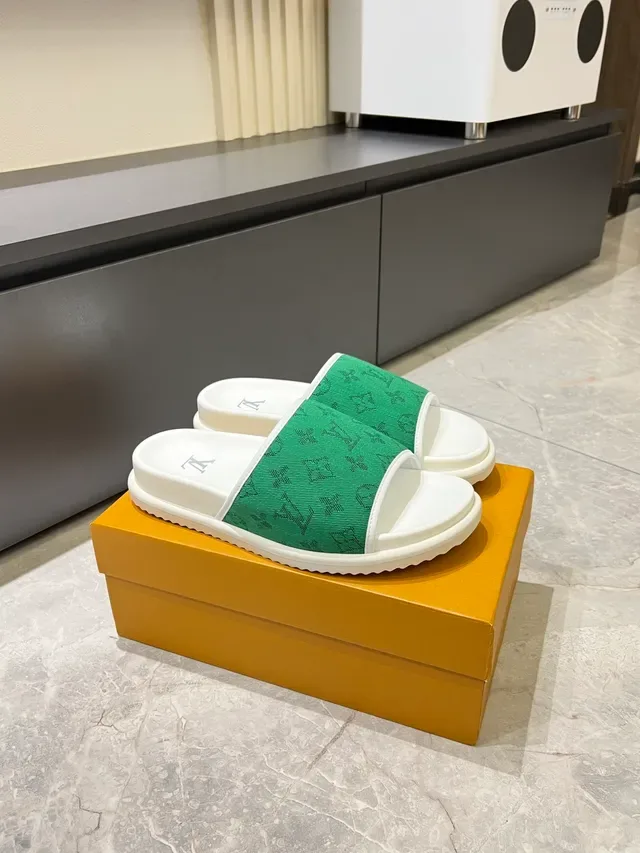 Louis Vuitton Monogram Slide Slippers 10