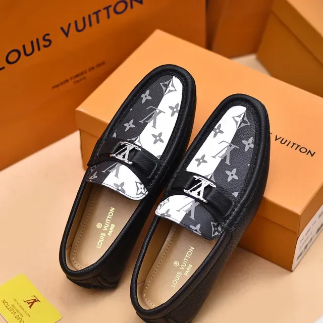 Louis Vuitton Monogram Split-Color Loafers 3