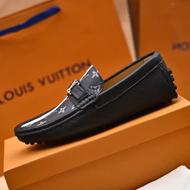 Louis Vuitton Monogram Split-Color Loafers 4