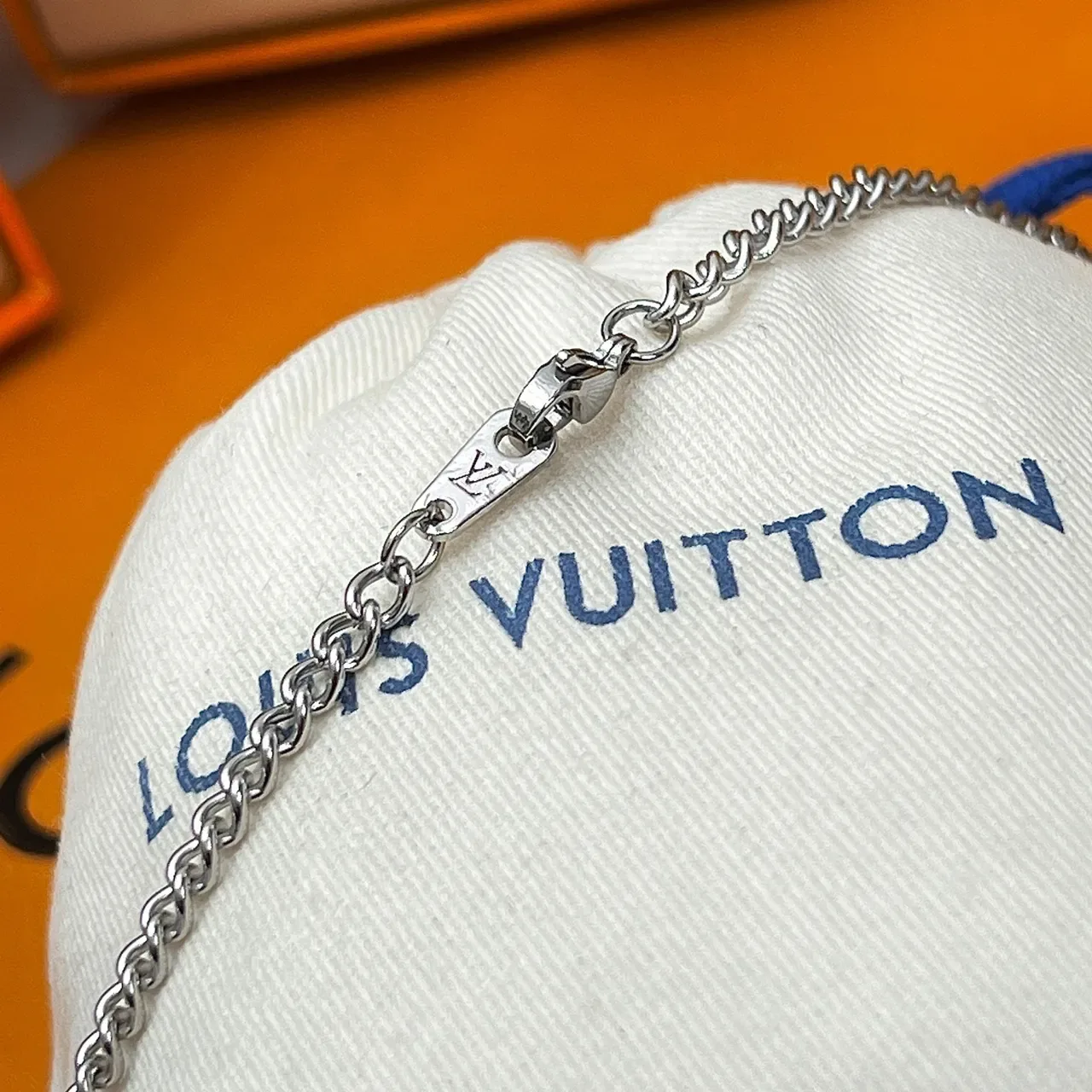 Louis Vuitton Multi-Charm Enamel Pendant Necklace 6
