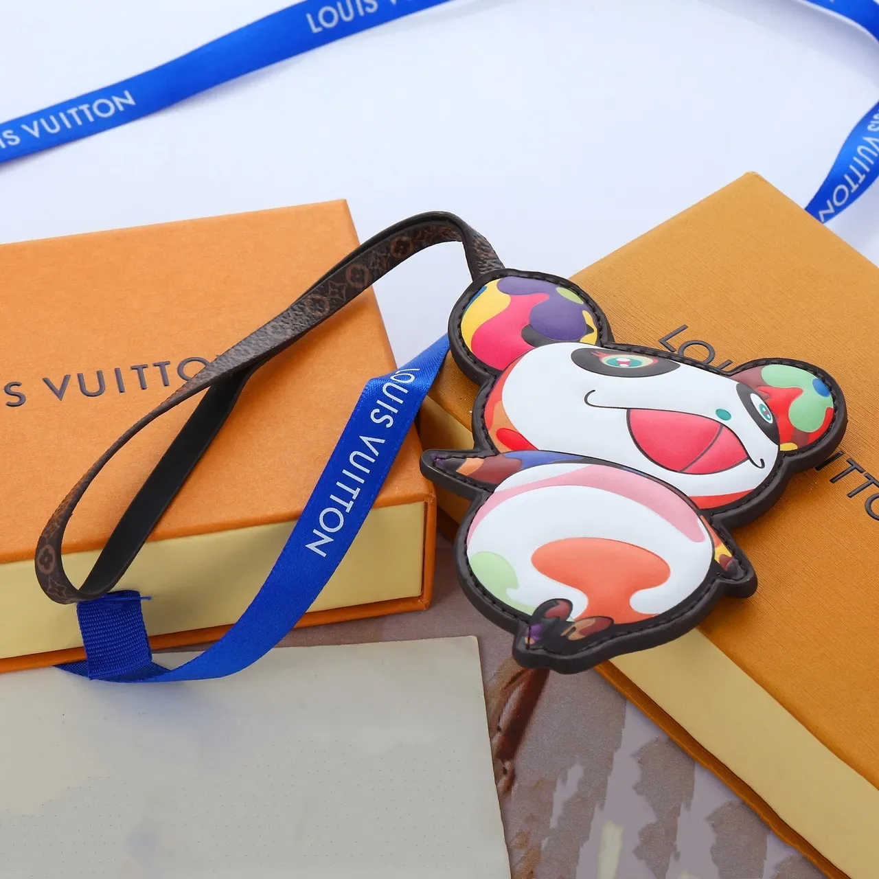 Louis Vuitton Multicolor Black Panda-Shaped Pop-Art Handbag 6