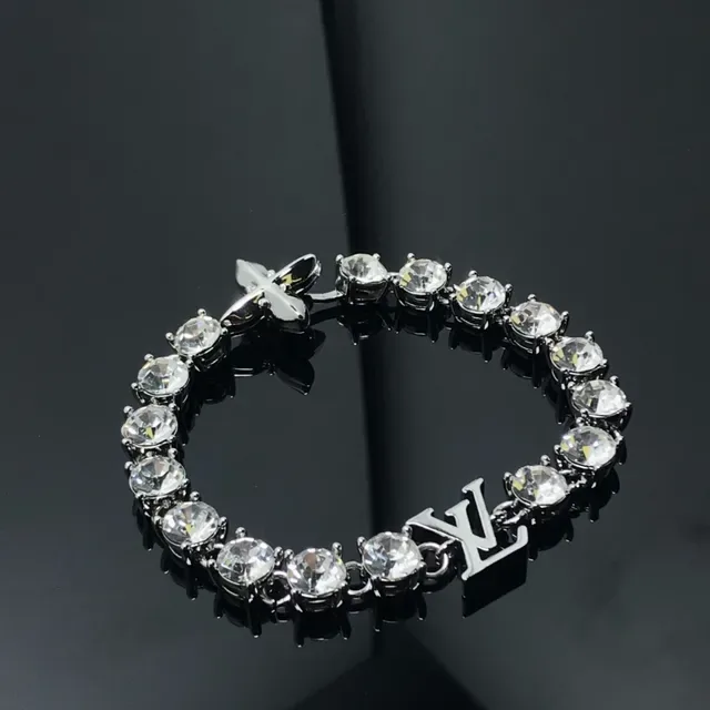 Louis Vuitton Pavé-Crystal Monogram Bracelet 2