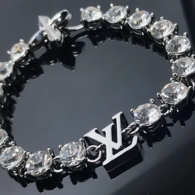 Louis Vuitton Pavé-Crystal Monogram Bracelet 3