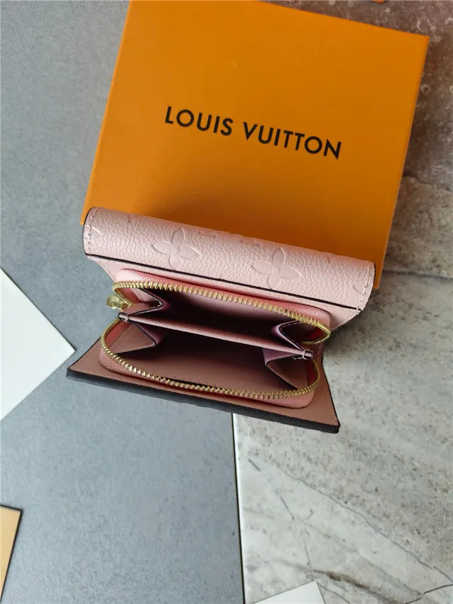 Louis Vuitton Petite Malle Black Empreinte Leather Short Wallet 16