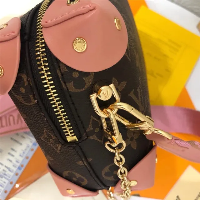 Louis Vuitton Petite Malle কালো মনোগ্রাম ক্যানভাস বোস্টন ব্যাগ 4