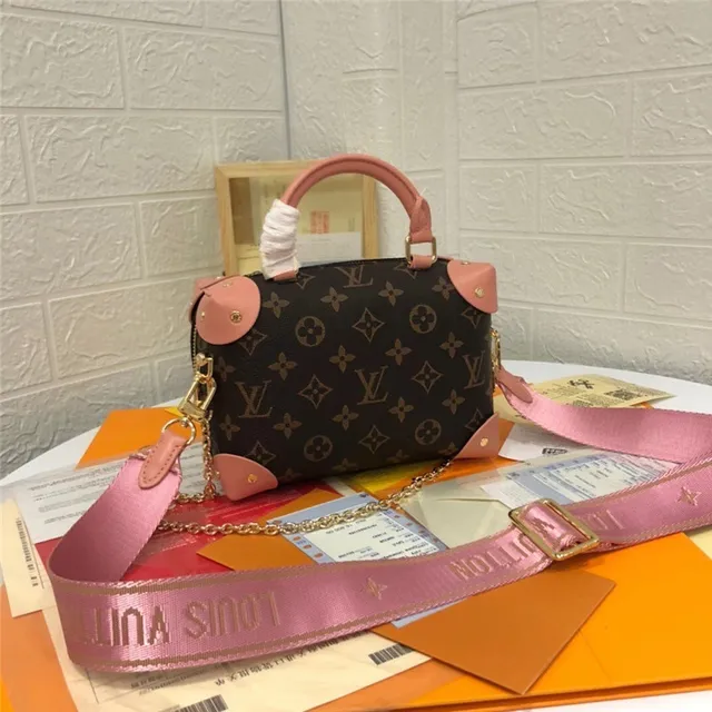 Louis Vuitton Petite Malle কালো মনোগ্রাম ক্যানভাস বোস্টন ব্যাগ 7
